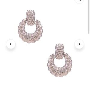 Silver Hoop Earrings